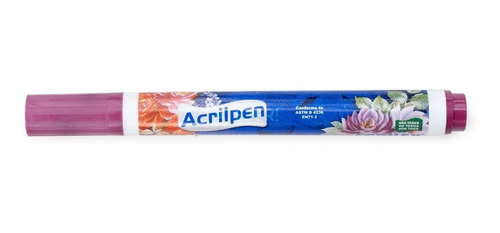Imagen 5 de 6 de Marcador Para Tela Acrilpen X Unidad