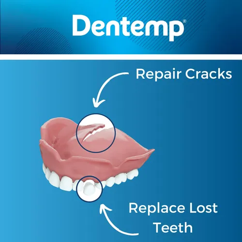 Dentemp Kit De Reparacion - Kit De Reparacion De Dentaduras