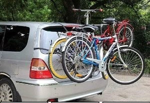 Imagen 5 de 10 de Portabicicleta Baúl Universal Para Auto + Sujecion