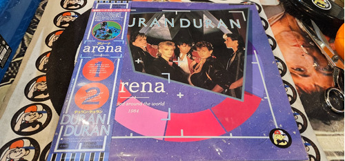 Duran Duran Arena Vinilo Lp Gatefold Completo Japan 1984