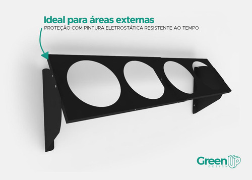 Kit Jardim Vertical 7 Módulos + Irrigação