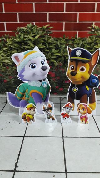 8er set Action figuras coleccionables Chase Skye Marshall Paw Patrol personajes 6cm