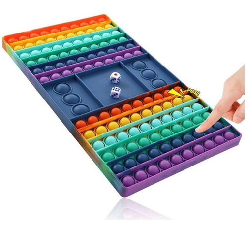 Juego de mesa Pop It Fidget Toy Dice Bubble Burst