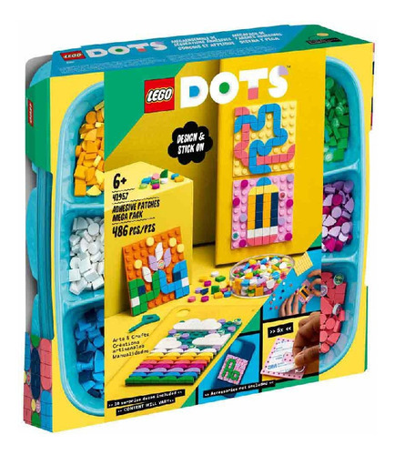 Lego Dots Mega Pack De Patches Adesivos 486 Peças 41957