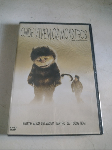 Dvd Onde Vivem Os Monstros 