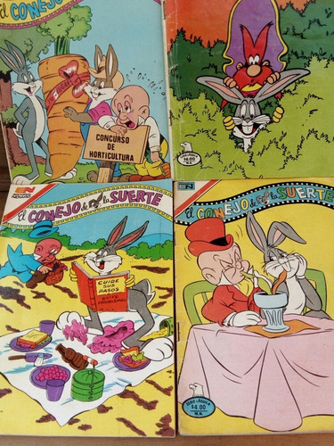 11 Comics Aguila Conejo De La Suerte Bugs Bunny E.n. 80s