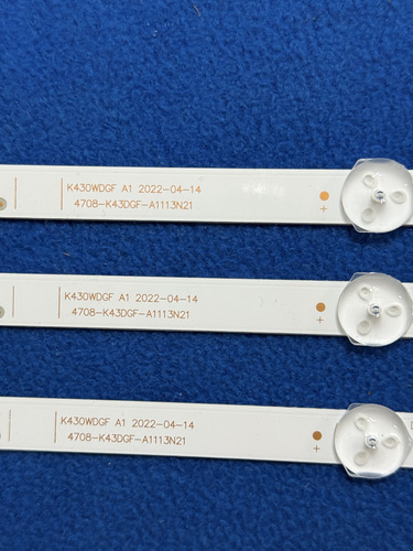 Tiras Leds Daewoo Daw43frf 4708-k43dgf-a1113n21 Hosp Pant*