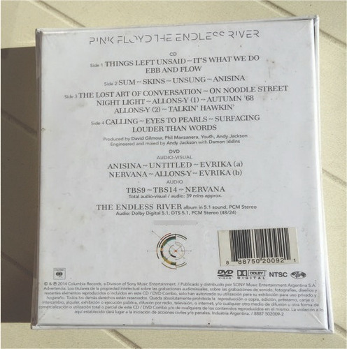 Pink Floyd - The Endless River-box-det Deluxe Edition Cd &