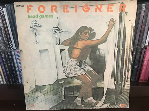 Foreigner - Head Games Lp 1979 Mex Vinyl Dirty White Boy