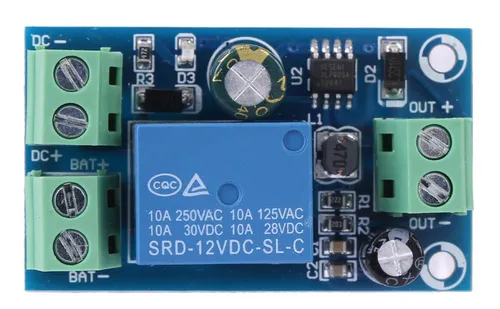 Interruptor De Batería De Respaldo Dc 12v 24v 36v 48v 10a Fu