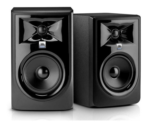 Monitores De Estudio Activos Jbl 308p Mkii (el Par) 