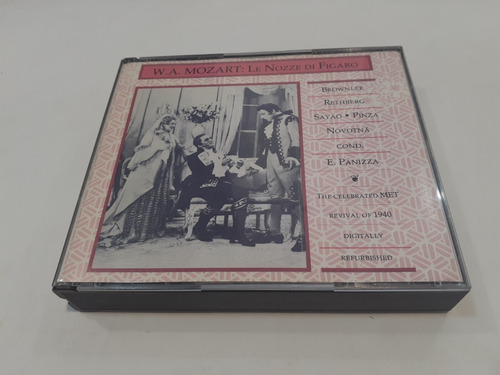 Le Nozze Di Figaro, Mozart, Panizza - 3cd 1990 Usa Mint