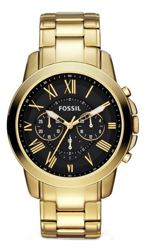 Reloj Fossil Grant Fs4815 En Stock Original Con Garantia