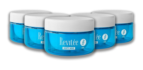 5x Creme Anti Age - 50g  - Linha Revitée