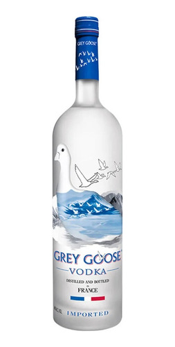 Botella De Vodka Grey Goose Premium Destilado Alcohol 750ml