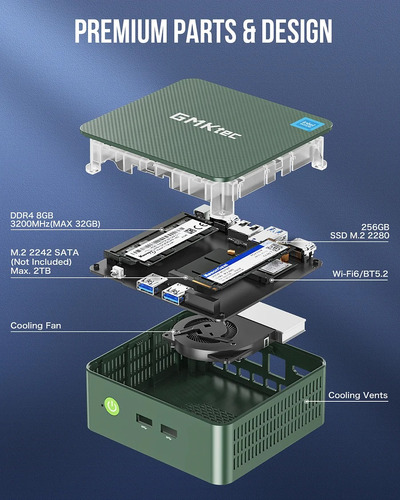 Nucbox G3 - Intel N100 16gb Ddr4 512gb M2 Ssd Windows 11 Pro