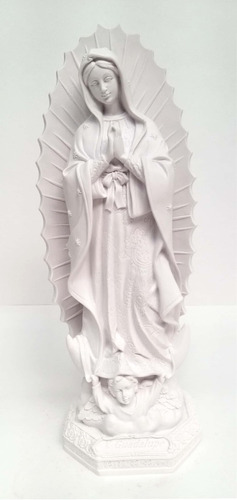 Virgen De Guadalupe 30cm Resina Virgen Vírgenes Figart 