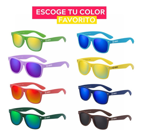 Imagen 5 de 10 de Kit 10pzs Lentes De Sol Unisex Mayoreo Fiesta Varios Colores