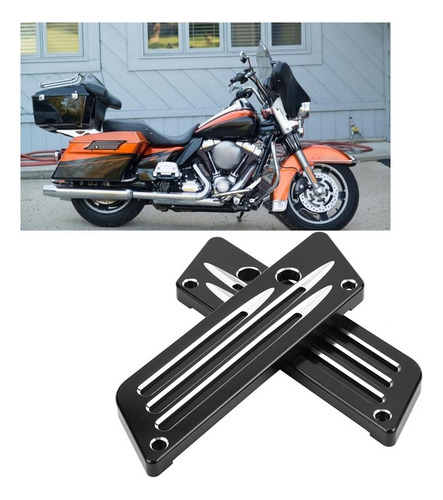 1 Par De Fundas De Aluminio Cnc Para Alforjas De Moto