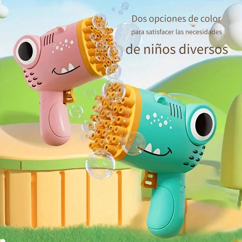 Juego De Burbujas Portátil Con Forma De Dinosaurio