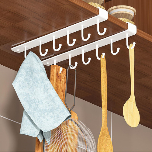 2pcs Soporte Para La Taza Debajo De Gabinete Ganchos De