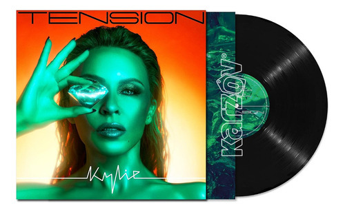 Versão padrão de vinil Lp importado de Kylie Minogue Tension