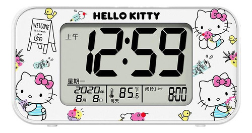 Despertador Infantil De Dibujos Animados De Hello Kitty