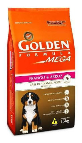 Ração Golden Premium Especial Formula Mega Para Cão Filhote