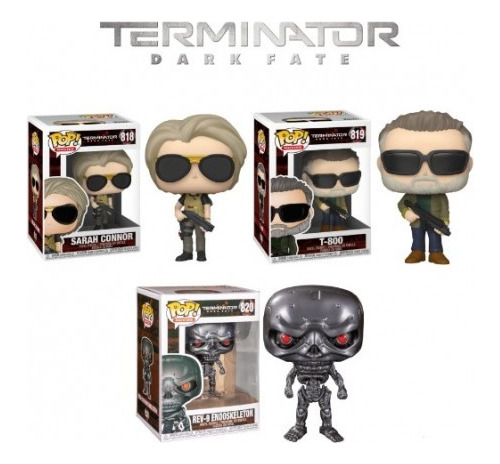 Exterminador Do Futuro Set Sarah Connor 818 Rev-9 820 T-800