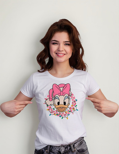 Playera Dama Navidad Dn Daisy Donald P53