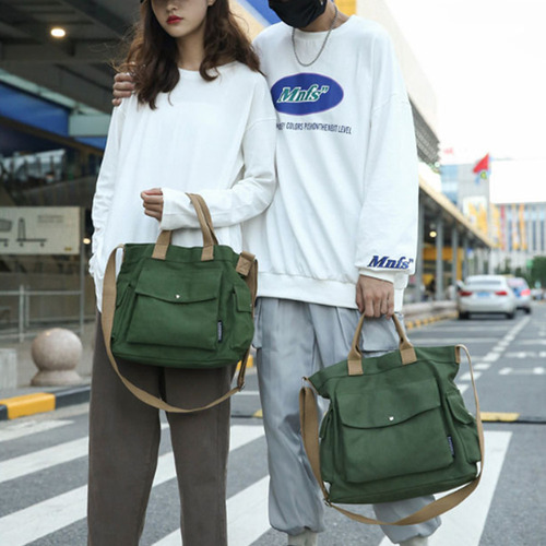 Bolso Bandolera De Lona Tipo Bandolera Para Mujeres Y Hombre