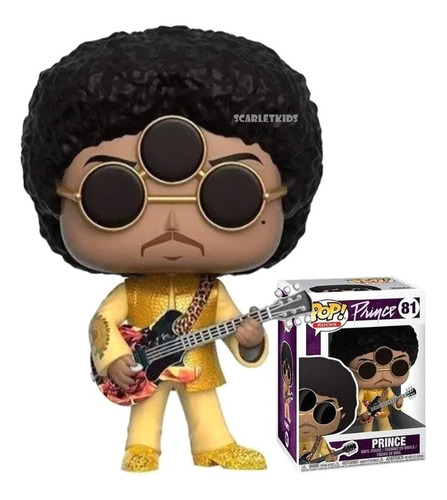 Funko Pop Prince 81 Original Rocks Scarlet Kids