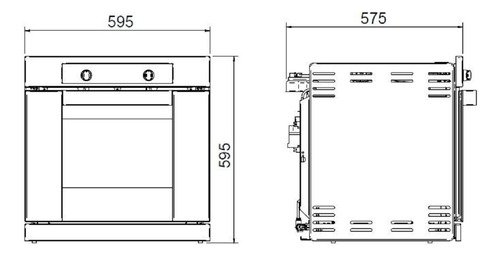 Combo90 Gas-eléctrico H1900xf - Avst330k