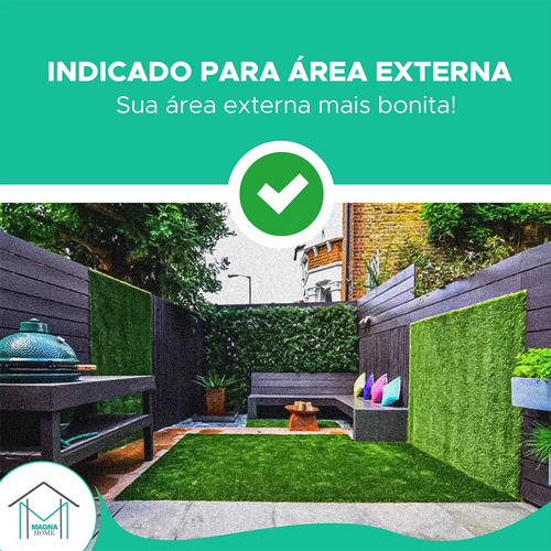 Kit 15 Placas Jardim Vertical Artificial Eucalipto 60x40cm