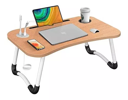 Mesa Portátil Para Laptop Mini Escritorio P/ Cama Sofá Sala