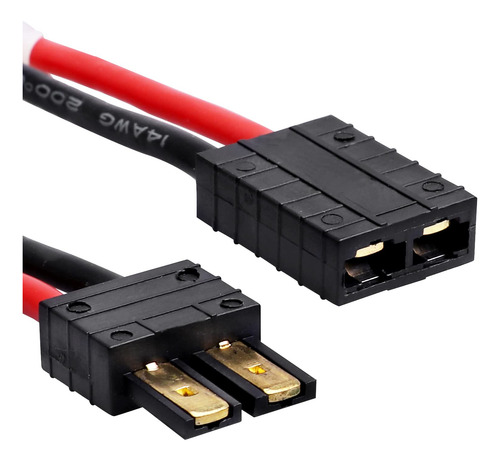 Conector Adaptador Batería Rc Traxxas A Tamiya Calibre 14awg