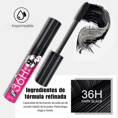 Set 12 Delineador Ojos Y 12 Rimel Larga Duración Waterproof
