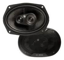 Comprar Par Parlantes Dls 6x9 Pulgadas 80w Rms M-369 4ohms 3 Vias Color Negro