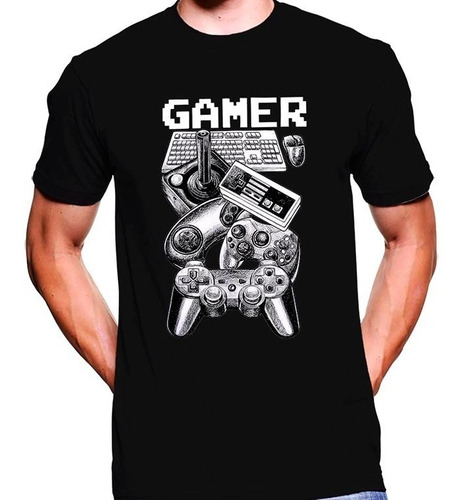 Camiseta Premium Dtg Videojuegos Estampada Gamer 01