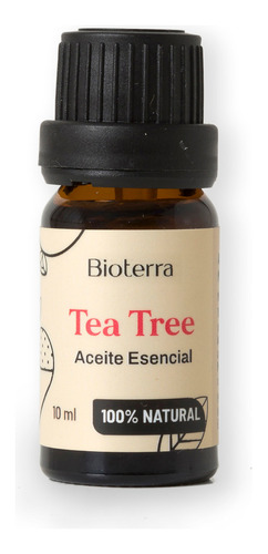 Aceite Esencial Tea Tree Puro Cosmética Natural Bioterra