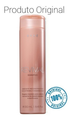 Braé Shampoo Revival 250ml - Hidratação E Limpeza