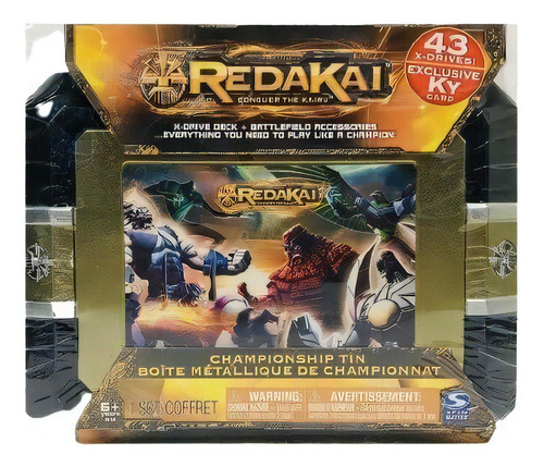 Juego Mesa Juguete Redakai Campeonato Con Cartas