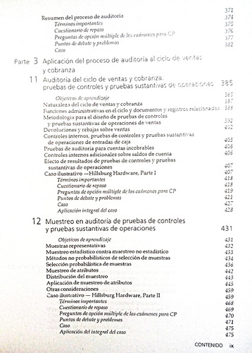 Auditoría Un Enfoque Integral - Alvin A. Arens ** Leer Texto (Usado)