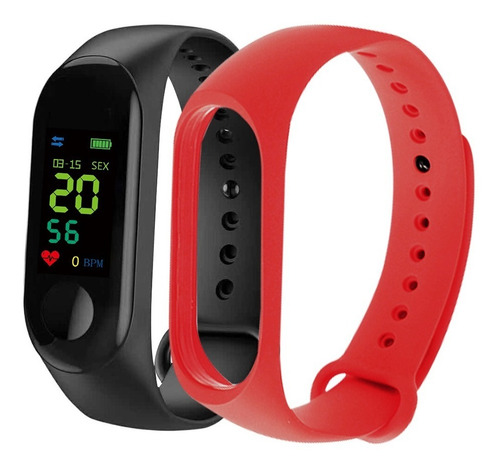 Relógio Smart Unissex Tuguir Digital M3 - Preto