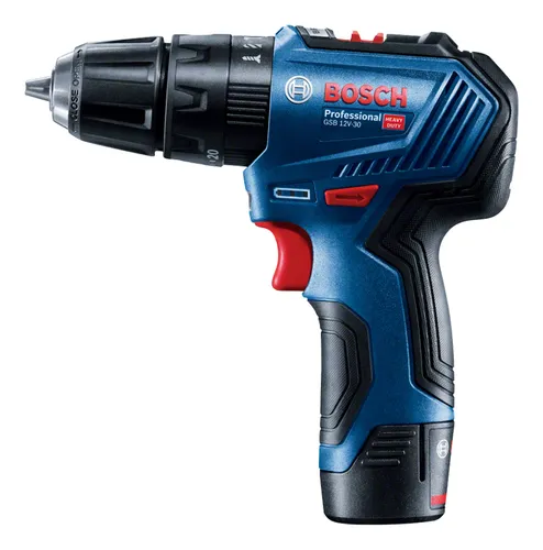 Atorn. Taladro Perc. Bosch Gsb 12v-30 12v Max 10mm (2x2.0ah)