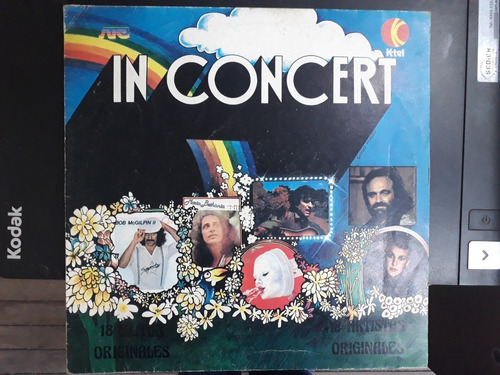 In Concert - 18 Artistas Originales K-tel - Disco Vinilo