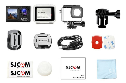 Cámara Deportiva Dual Sjcam Sj8 Wifi 4k 30fps Y 2 Baterías