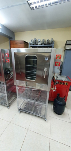 Horno Frontal Inox Pastelero Y Pizzas Panaderia Vaporizador