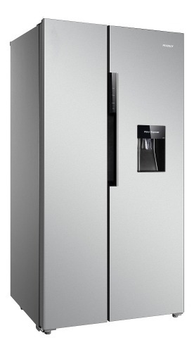 Imagen 2 de 3 de Heladera inverter no frost Peabody PE-SBS606TI acero inoxidable con freezer 554L 220V - 240V