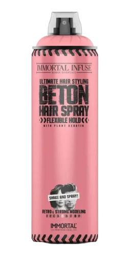 Immortal Nyc Laca Beton Hair Spray Flexible Hold 500ml